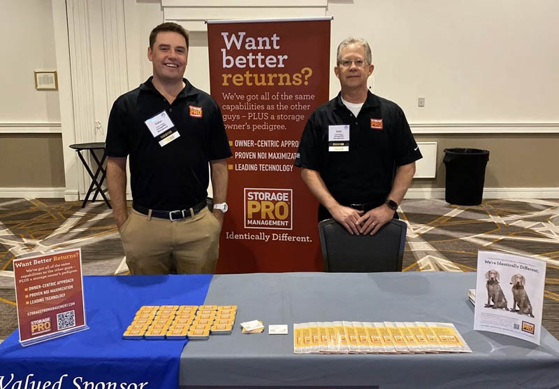 Stefan Touhey and Scott Holland represent our sales team at the Colorado Self Storage Association Tradeshow
