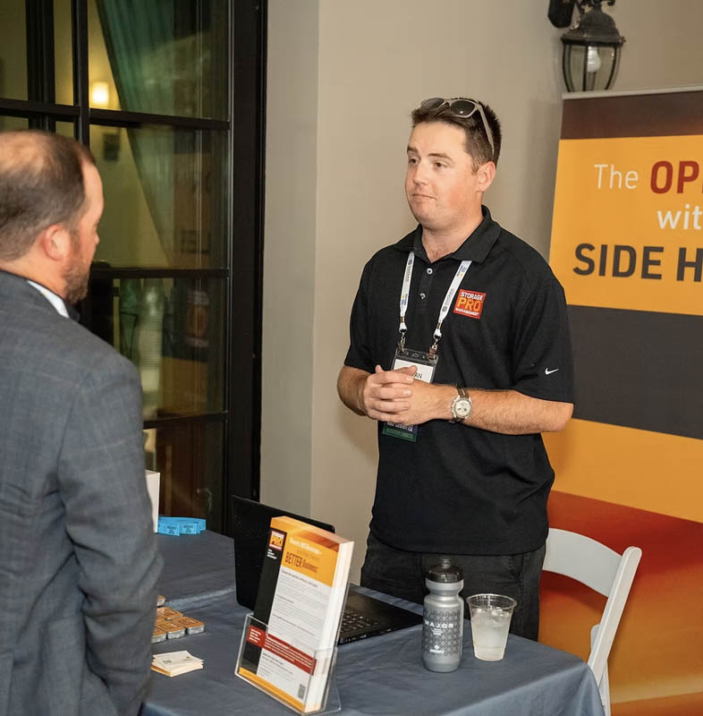 Stefan Touhey talks with self-storage professionals about the advantages of working with StoragePRO.
