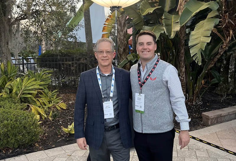 Regional Sales Managers, Stefan Touhey & Scott Holland, headed out to network with existing and future clients.