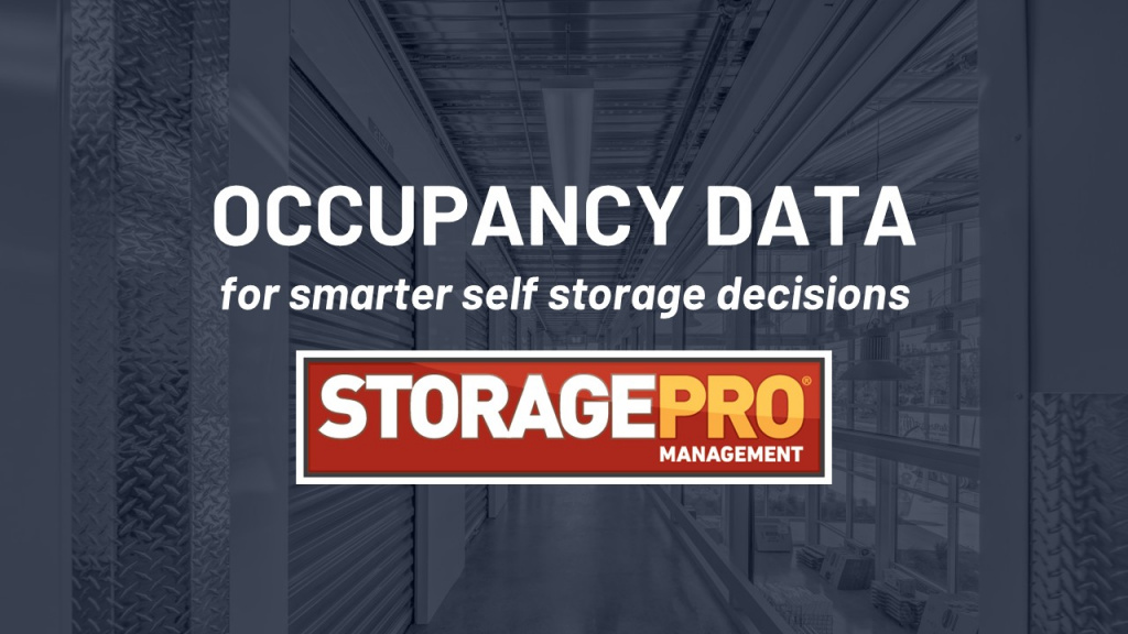 Self Storage Occupancy Data for smarter self storage decisions for owners operators and investors