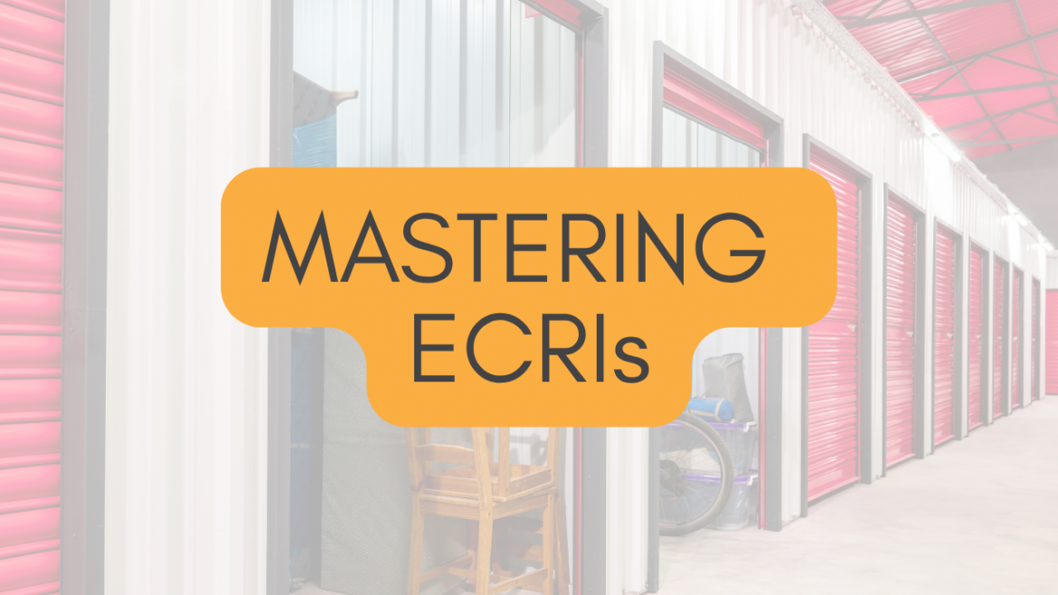 Mastering ECRIs